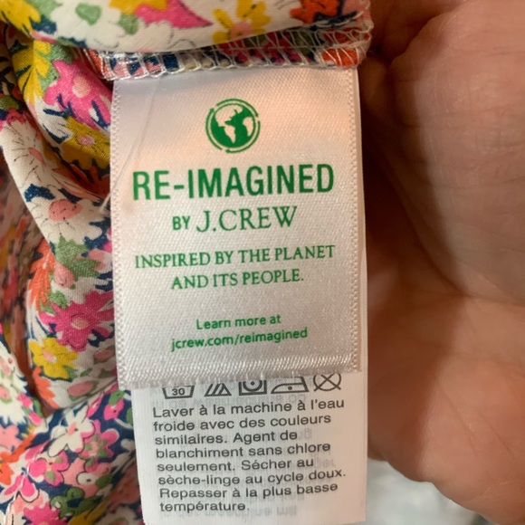 FABULOUS! J Crew Liberty of London ruffle bib top🎉👏🏻 - Picture 9 of 12